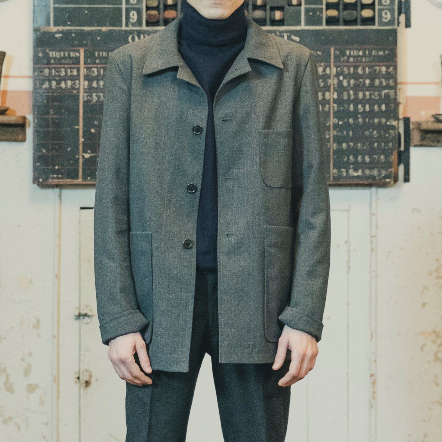 Zola Unlined Hopsack